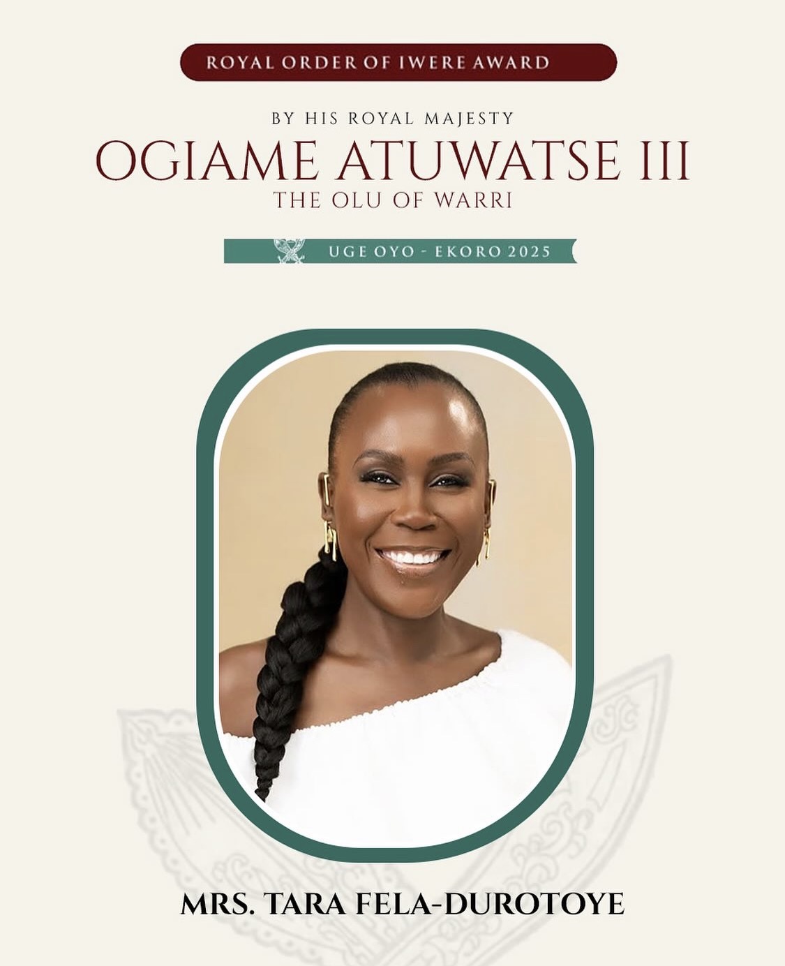 Tara Fela-Durotoye
