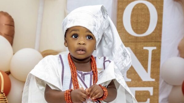 Prince Ademakinwa, son of the Ooni of Ife, Oba Adeyeye Enitan Ogunwusi Ojaja II