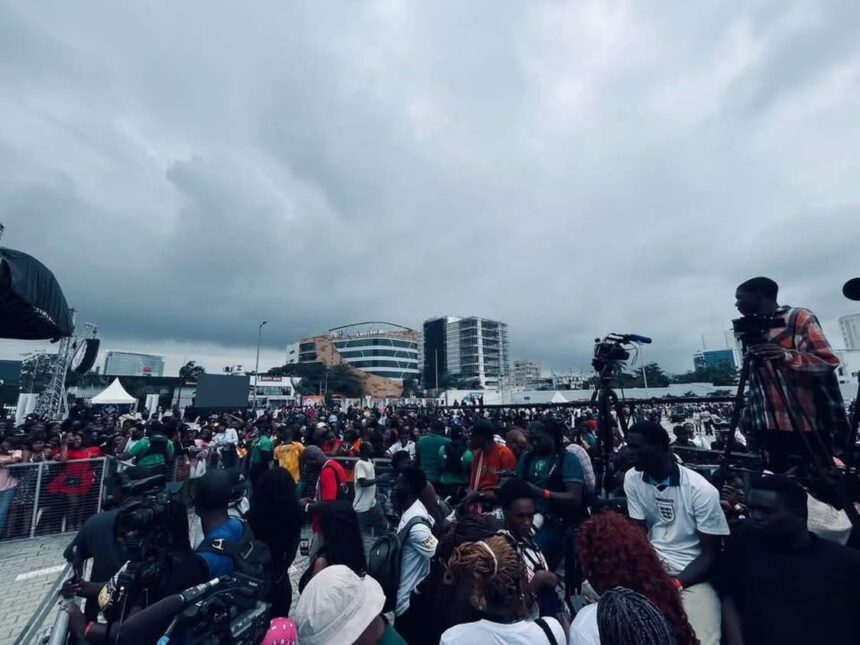 Guinness World Record attempt to cook the largest pot of jollof rice ever made