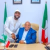 Davido and Osun Governor, Ademola Adeleke