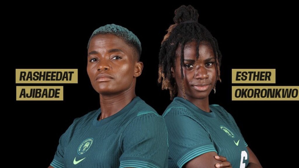 Rasheedat Ajibade and Esther Okoronkwo