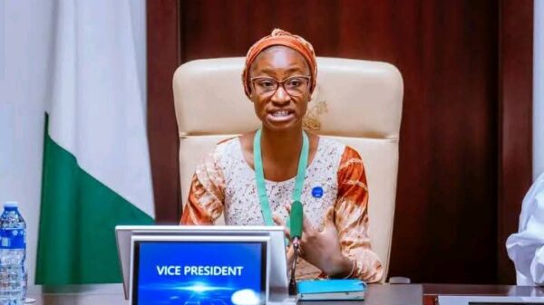 Vice President Shettima hands over office to 14-year-old Joy Ogah