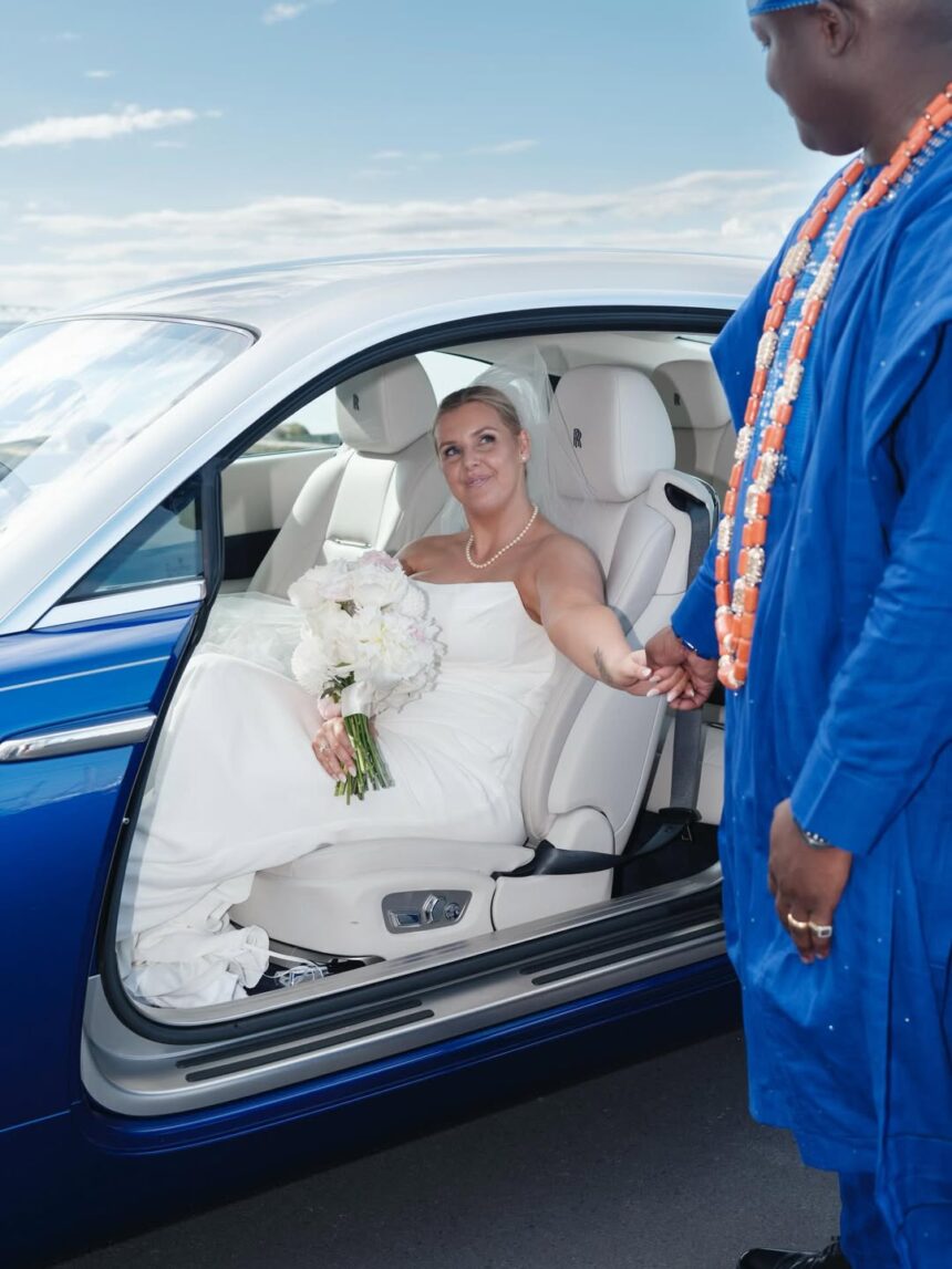 David Adesanya David marries 'best friend' Abbey