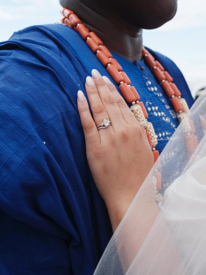 David Adesanya David marries 'best friend' Abbey