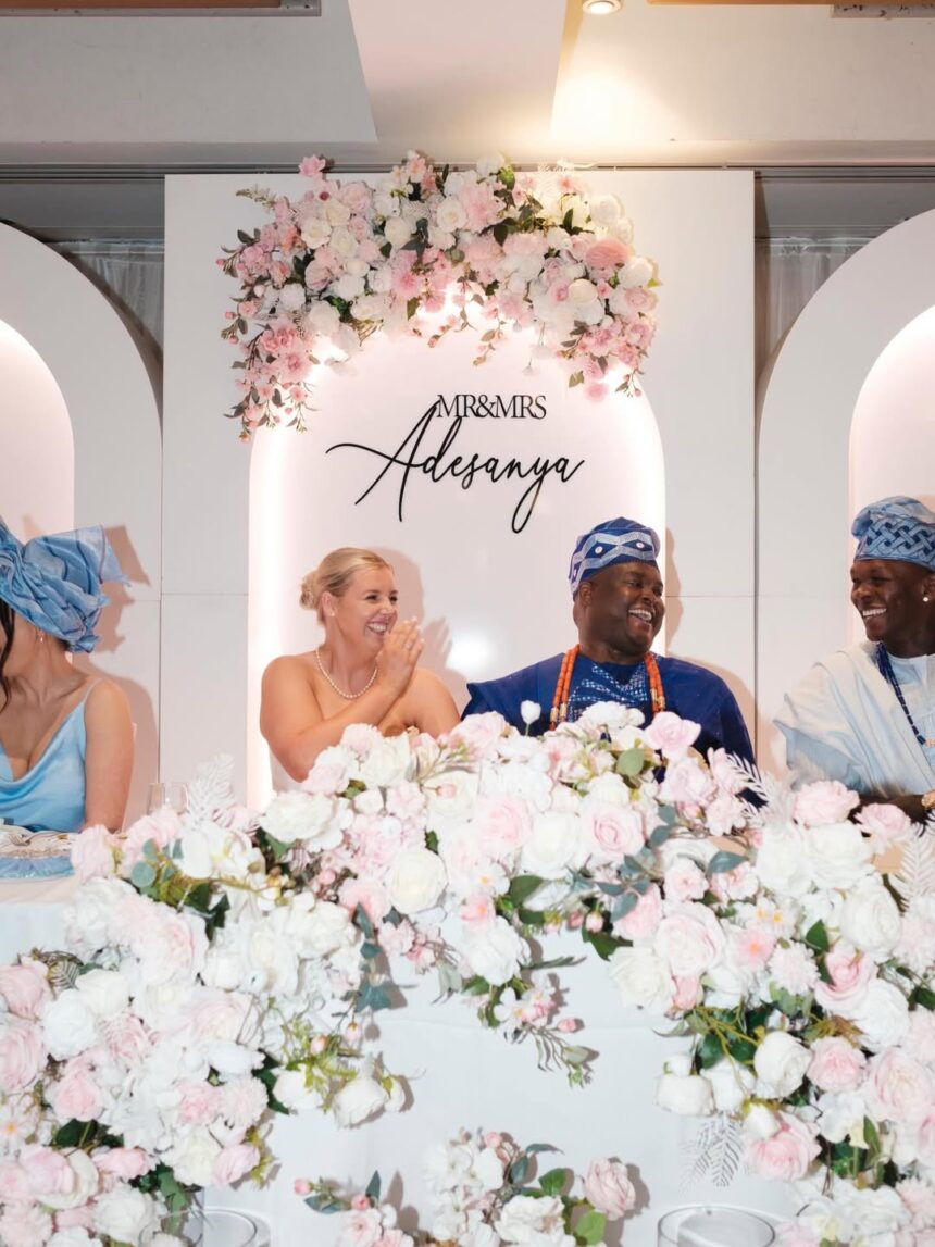 David Adesanya David marries 'best friend' Abbey