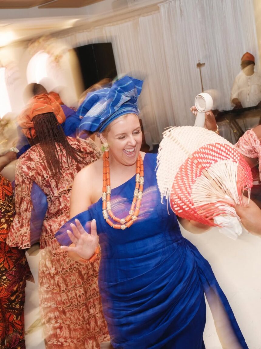 David Adesanya David marries 'best friend' Abbey