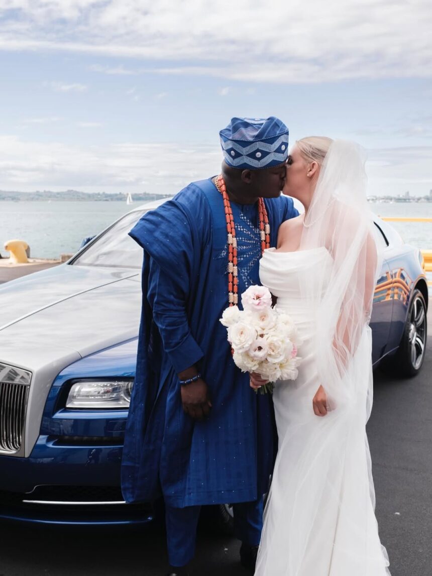 David Adesanya David marries 'best friend' Abbey