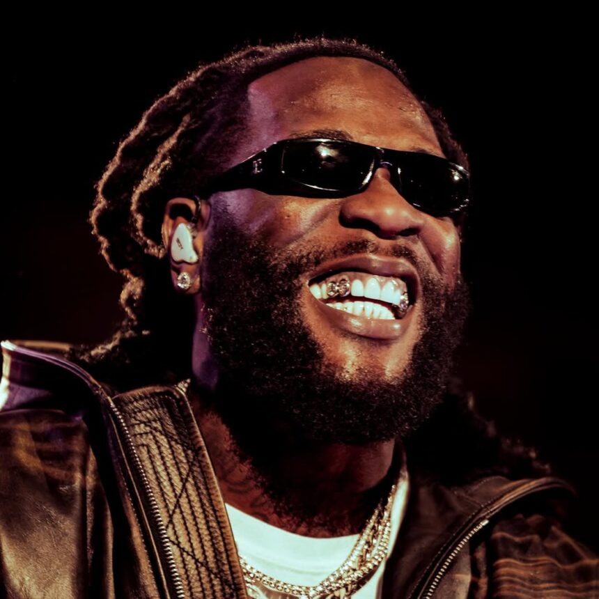 Burna Boy at the Red Rocks Amphitheatre in Colorado, US