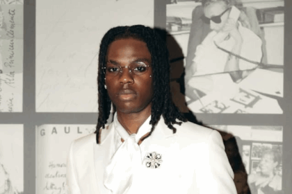 Rema at the inaugural Franca Fund Gala in Doha, Qatar