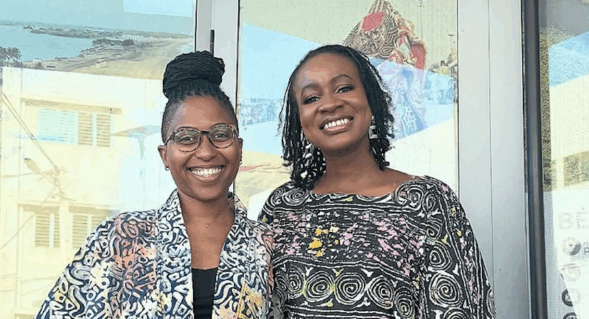 Cynthia Aïssy and Munirat Antoinette Lecky