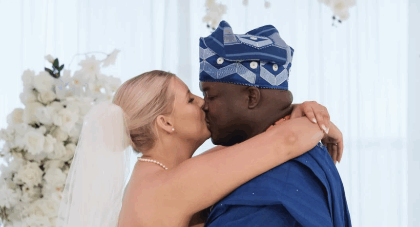 David Adesanya David marries 'best friend' Abbey