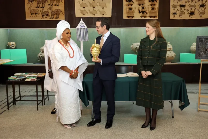 Prince-Heir Philip of Serbia and Yugoslavia and Olori Temitope Enitan-Ogunwusi