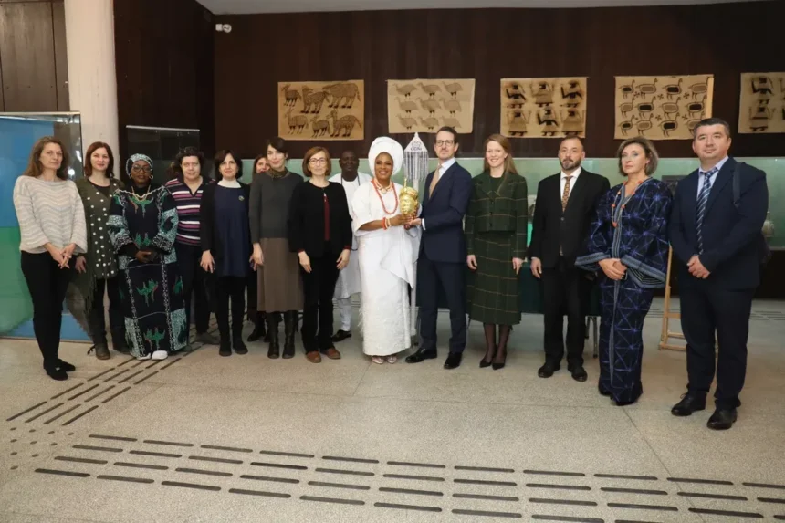 Prince-Heir Philip of Serbia and Yugoslavia and Olori Temitope Enitan-Ogunwusi