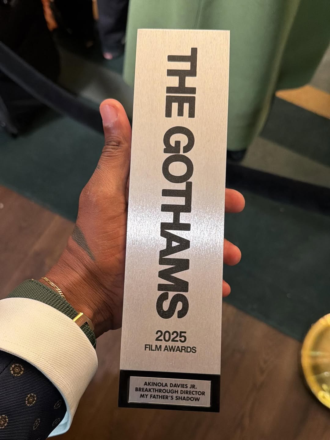 Akinola Davies Jr. wins Breakthrough Director