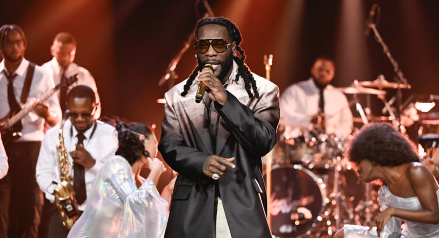 Burna Boy performs on The Tonight Show Starring Jimmy Fallon (Todd Owyoung/NBC)