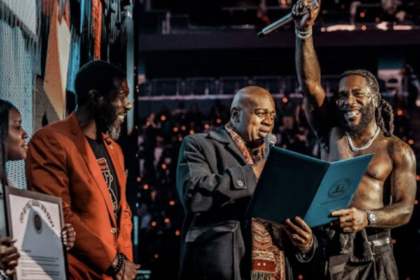 Burna Boy honoured by two U.S. cities after sold-out concert in New Jersey