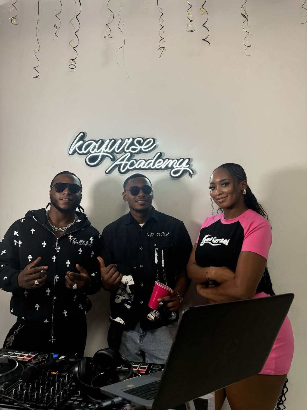 DJ Dimple Nipple at the Kaywise Academy