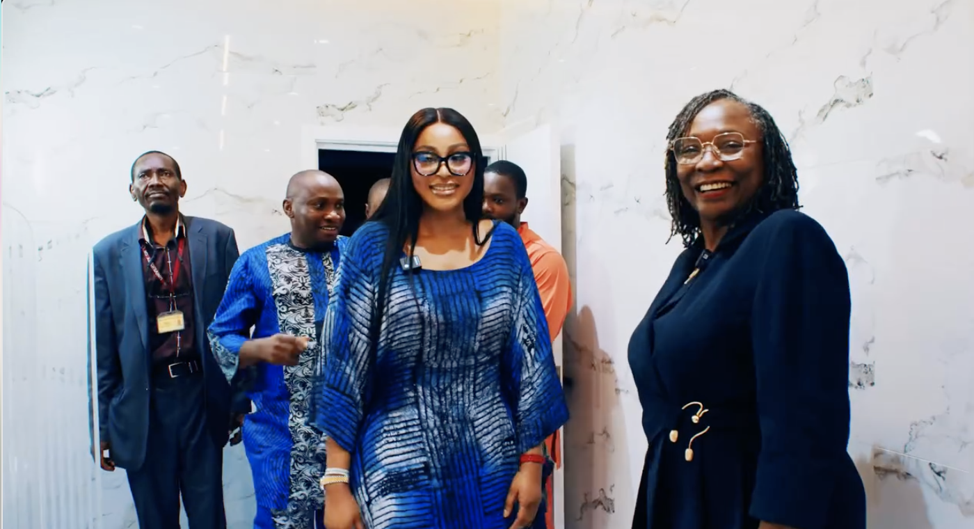 Mabel funds UNILAG restroom upgrade through her Midas Interiors