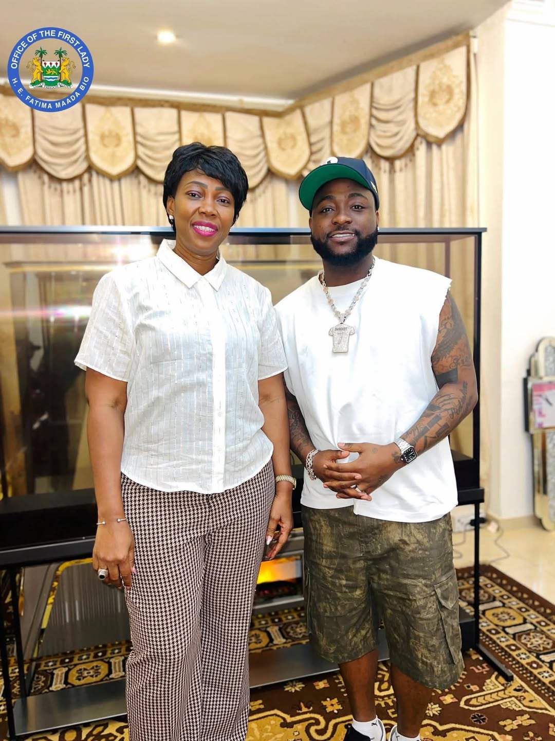 Fatima Bio and Davido