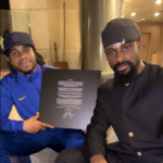 Ademola Lookman and Tunde Onakoya in Madrid, Spain.