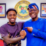 Lagos governor Babajide Sanwo-Olu hosts US streaming star Kai Cenat