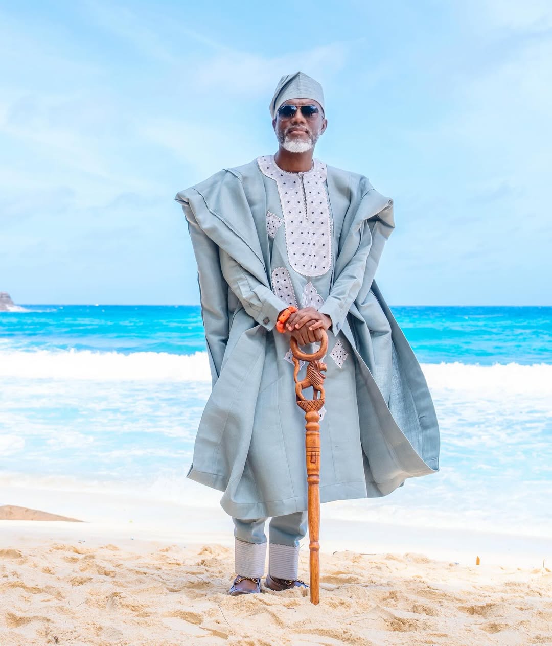 New Ambassador Reno Omokri champions Nigerian attire