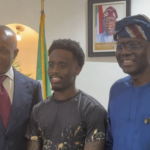 Lagos governor hosts US streaming star Kai Cenat