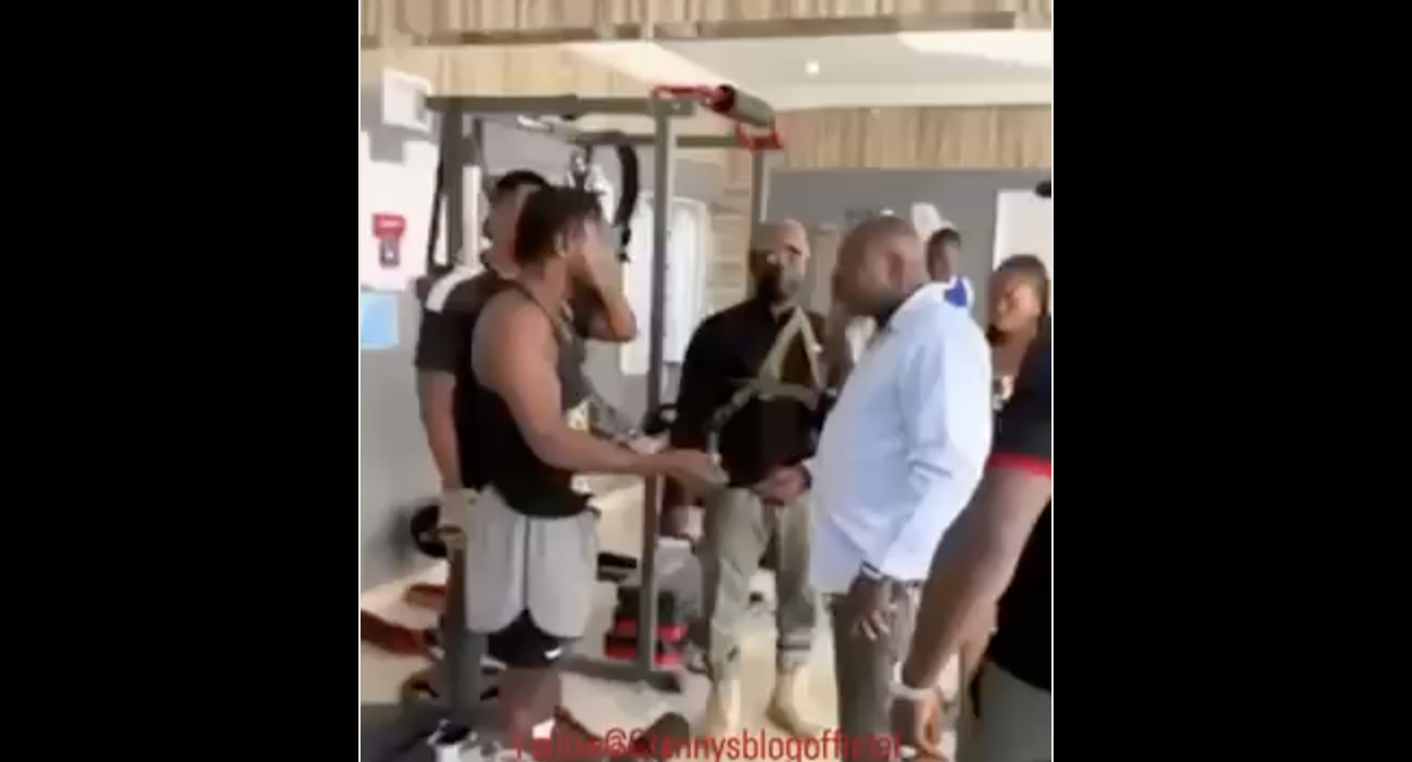 Father slaps gym instructor during arrest over daughter’s pregnancy