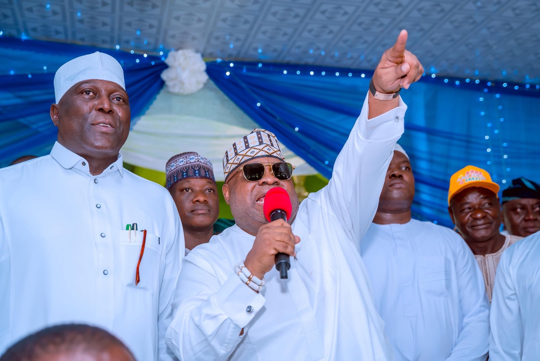 Adeleke drums, dances at NASFAT Ramadan lecture in Osun