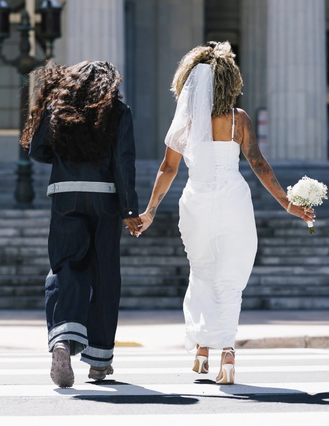 Arike Ogunbowale and Lala Ronay weds