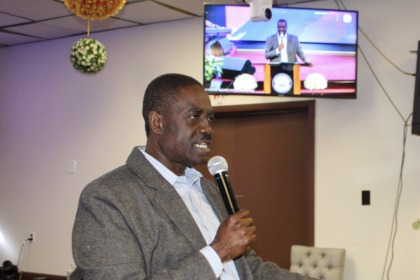 Pastor Akin Obafemi, the senior pastor of the House of Miracles Evangelical Church in New Jersey
