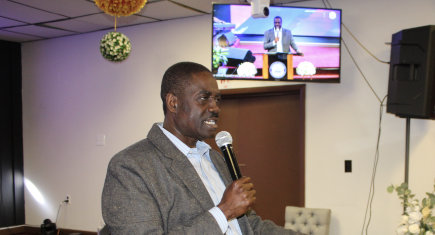 Pastor Akin Obafemi, the senior pastor of the House of Miracles Evangelical Church in New Jersey
