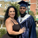 Mum's 'half naked' graduation dress sparks viral firestorm. Photo: Selene Castle Instagram/@iamselenecastle