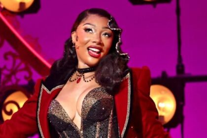 Megan Thee Stallion at the Broadway show