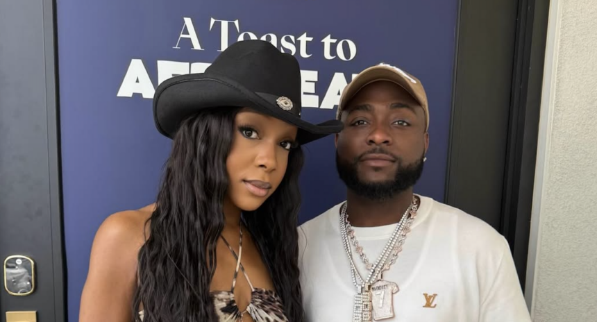 Obehi Imarenezor and Davido