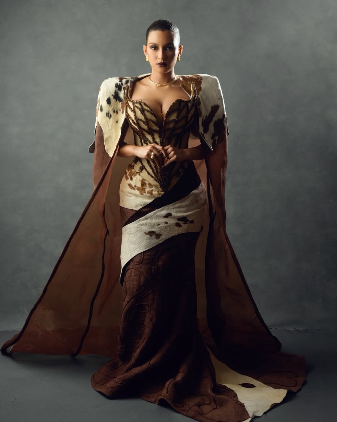 South Africa’s Ashley Ogle honors Zulu heritage with all‑Nigerian glam team at AMVCA
