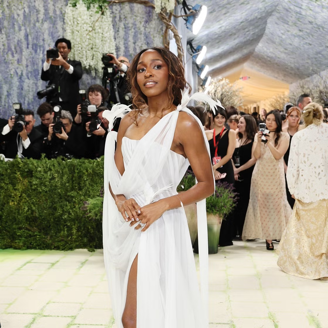 Ayo Edebiri at the 2026 Met Gala in the United States