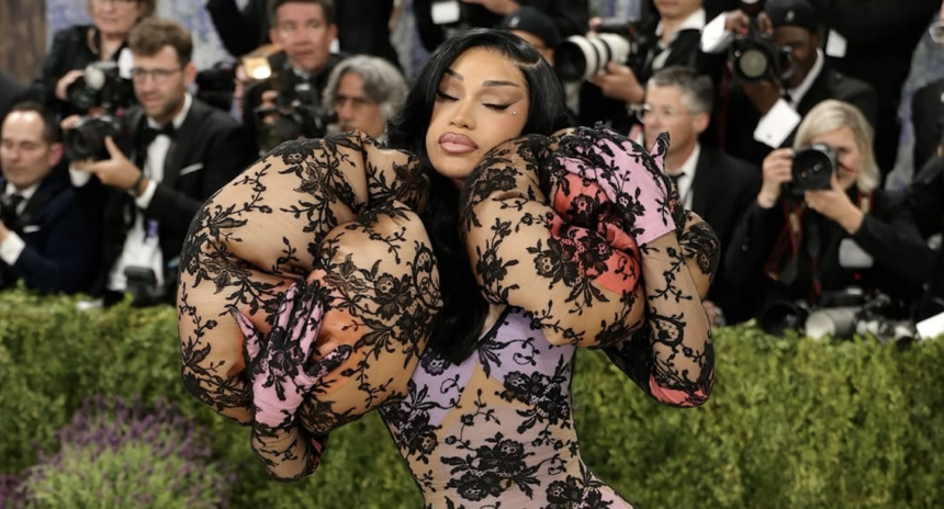 Cardi B at the 2026 Met Gala in New York
