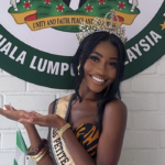 Liza Umusu at the Nigerian Embassy in Malaysia