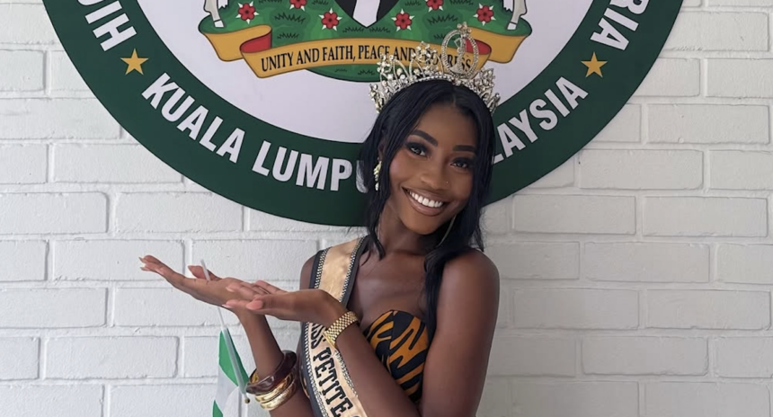 Liza Umusu at the Nigerian Embassy in Malaysia