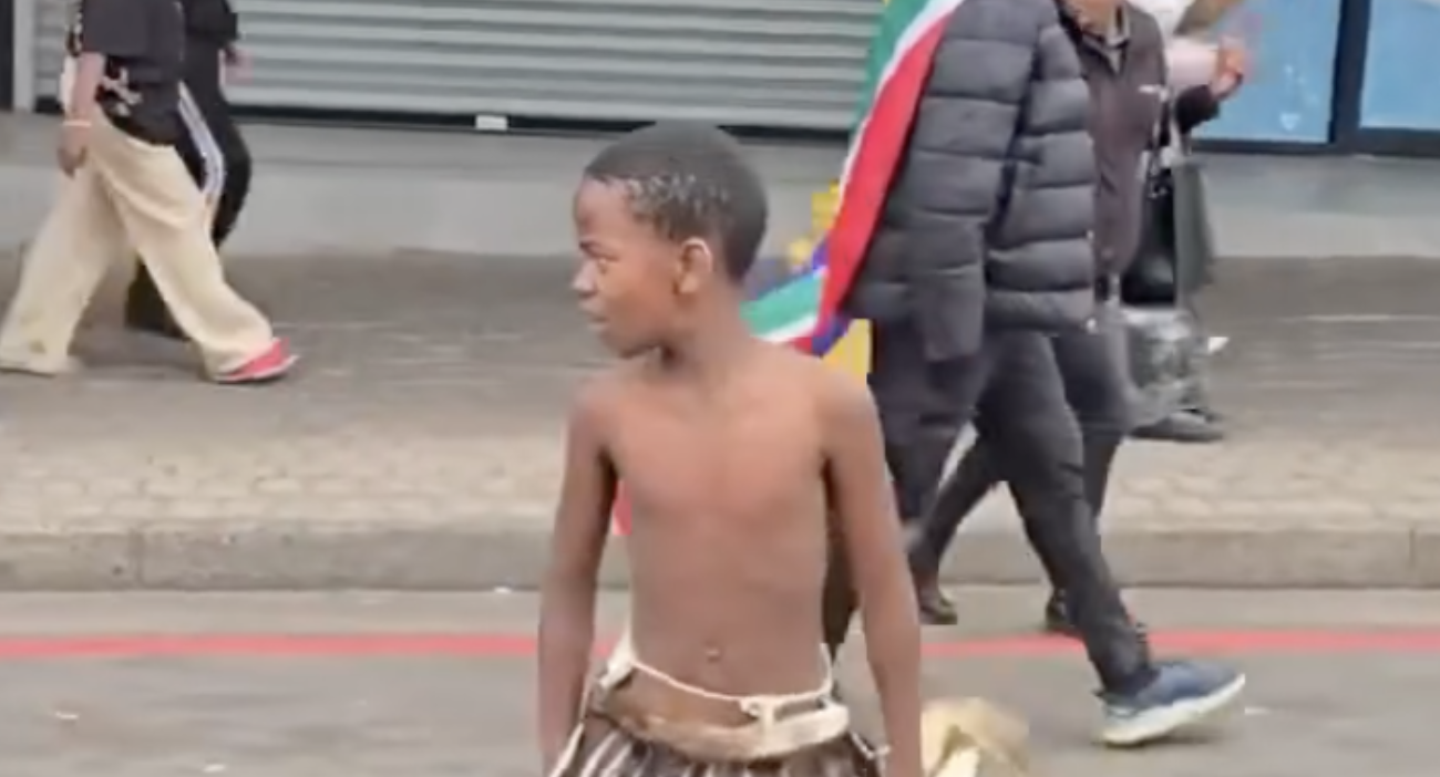 The child who marched for xenophobia – and the future he may one day regret