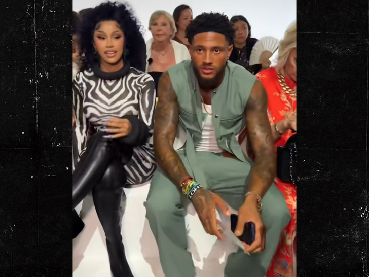 Maduka Okoye & Cardi B’s Paris Fashion Week link-up