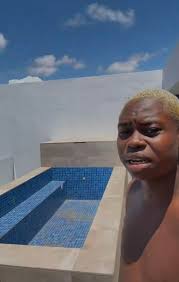 Peller stunned as swimming pool in Ghana resembles a burial tomb